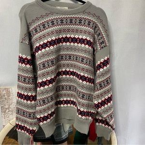 Vintage Royal North Mills Outfitters Men’s Cotton Sweater Large Grandpa Sweater